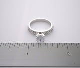ROMANTIC ENGAGEMENT RING SETTING VINTAGE BOW KNOT DESIGN